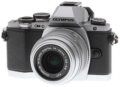 Olympus E-M10 Review - 3/4 beauty shot